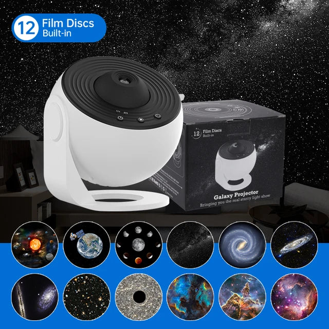 360° Galaxy Projector