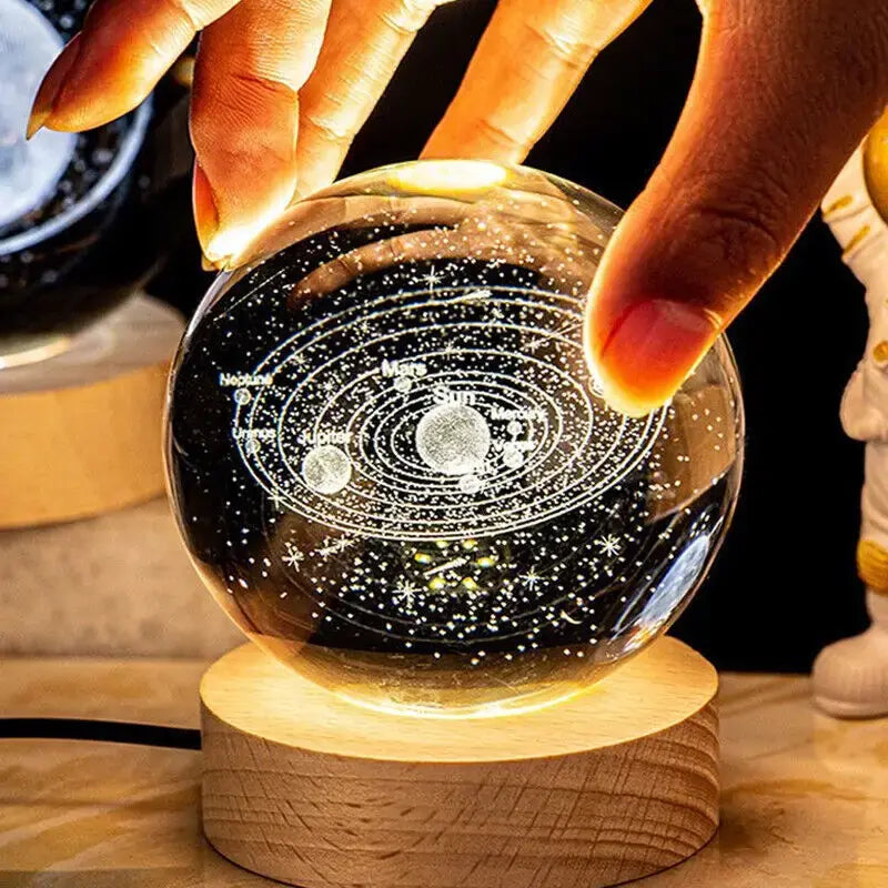 3D Galaxy Night Light