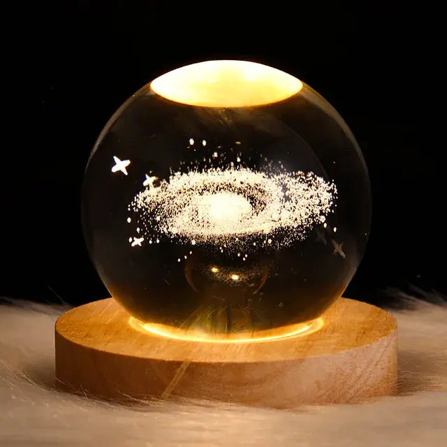 3D Galaxy Night Light